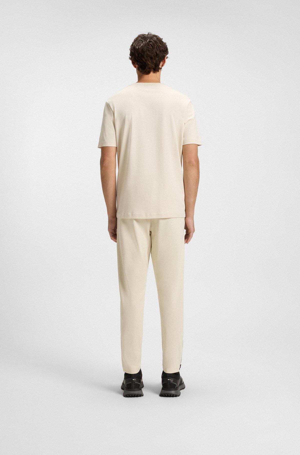 Pima-cotton T-shirt with gloss logo Product Image