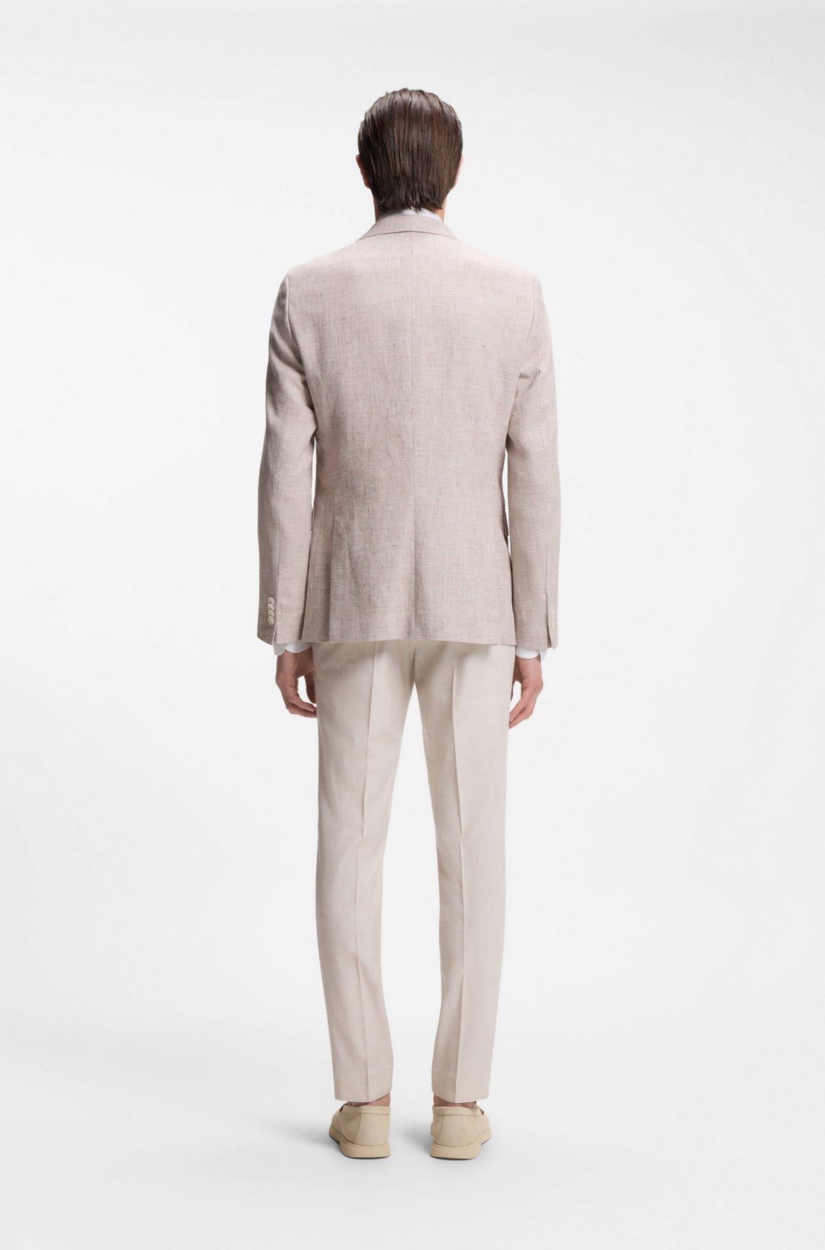 Slim-fit jacket with puppytooth pattern Product Image
