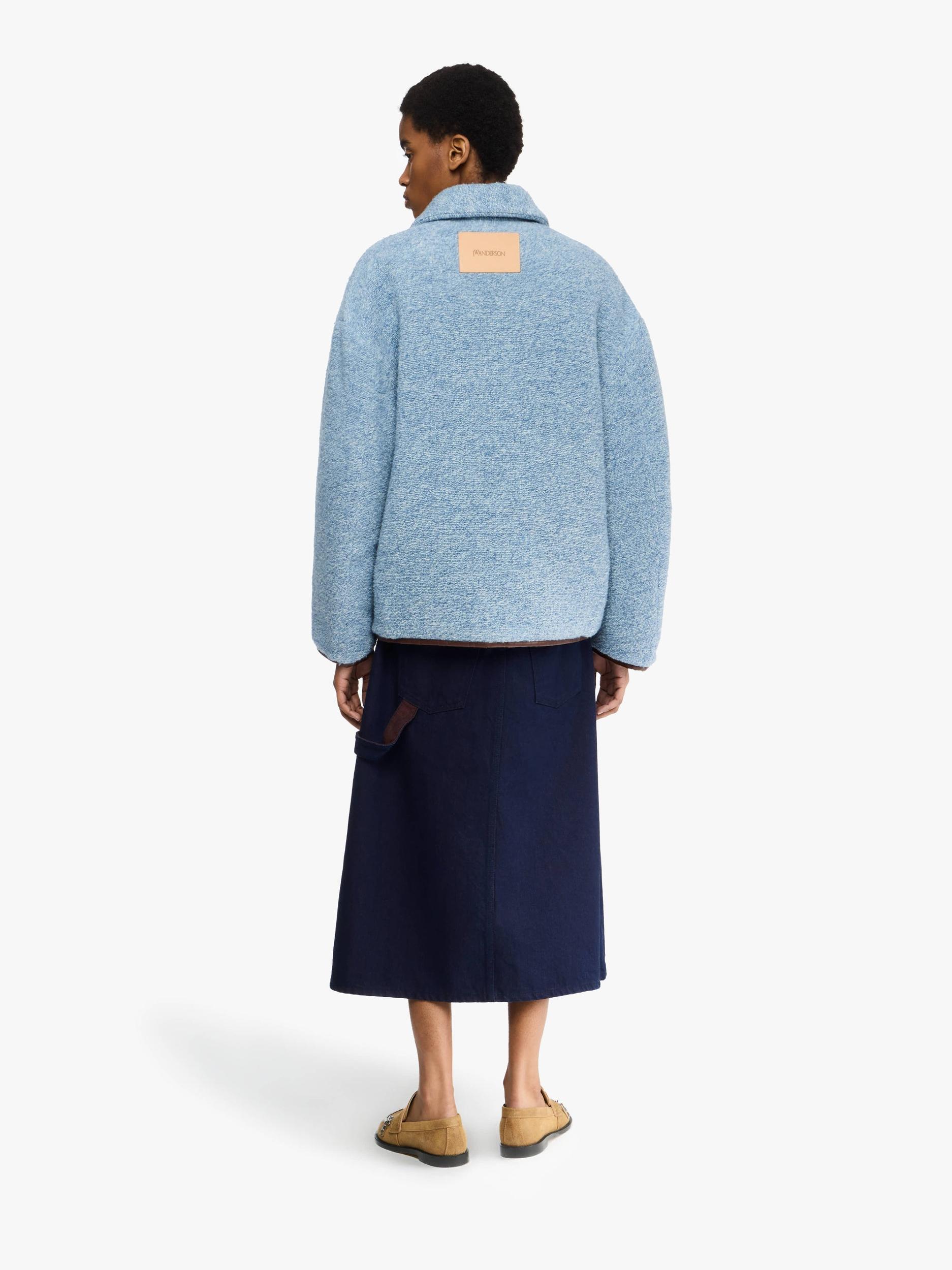 CONTRAST TRIM CASUAL JACKET Product Image