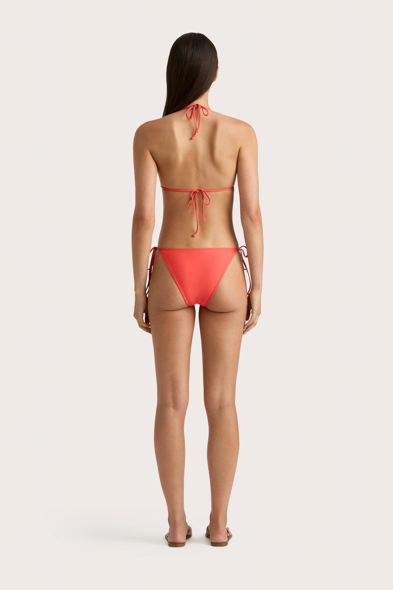 Sol Bikini Top Vermillion - Final Sale Product Image