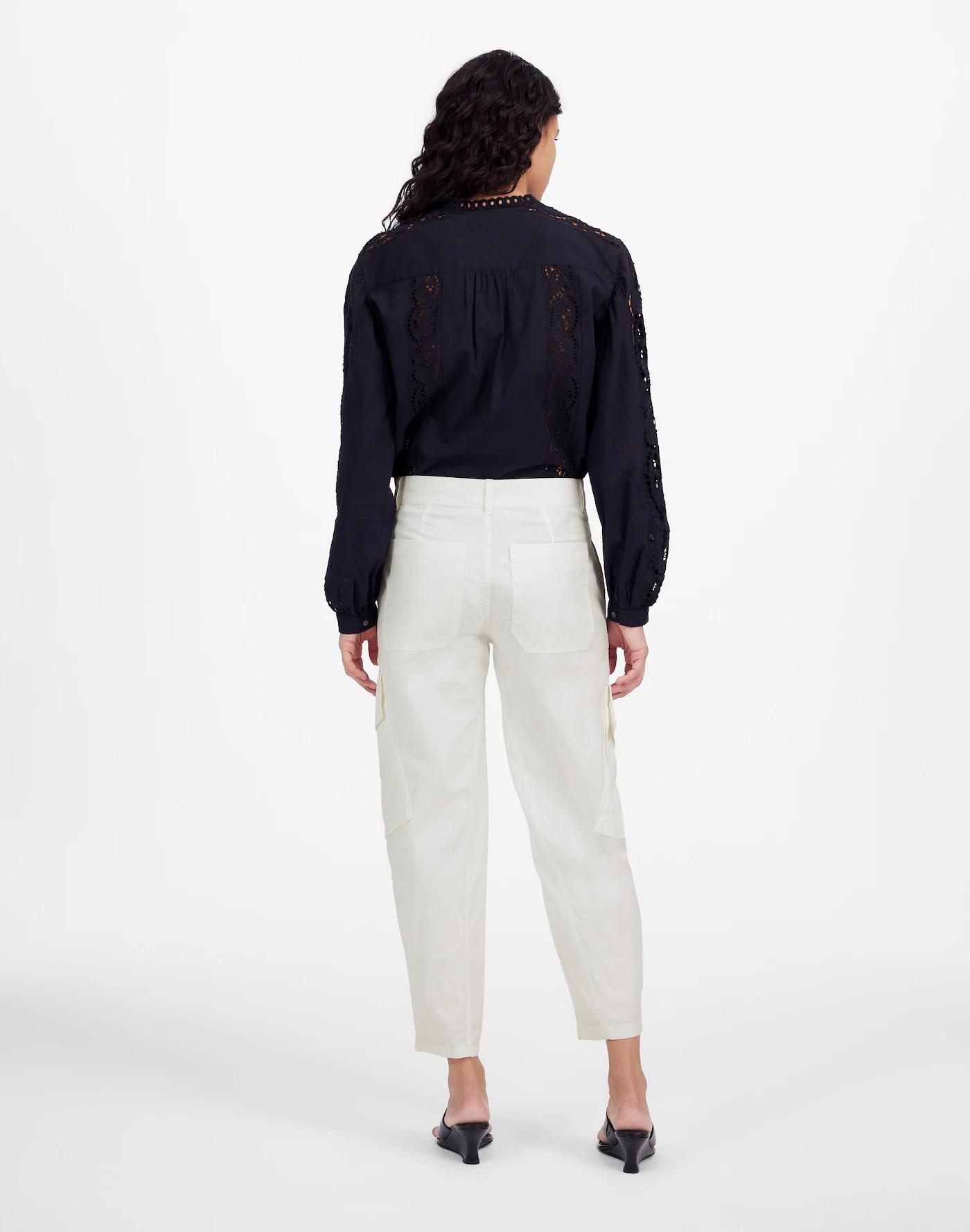 The Tall Barrel-Leg Utility Pant in Garment-Dyed Twill Product Image