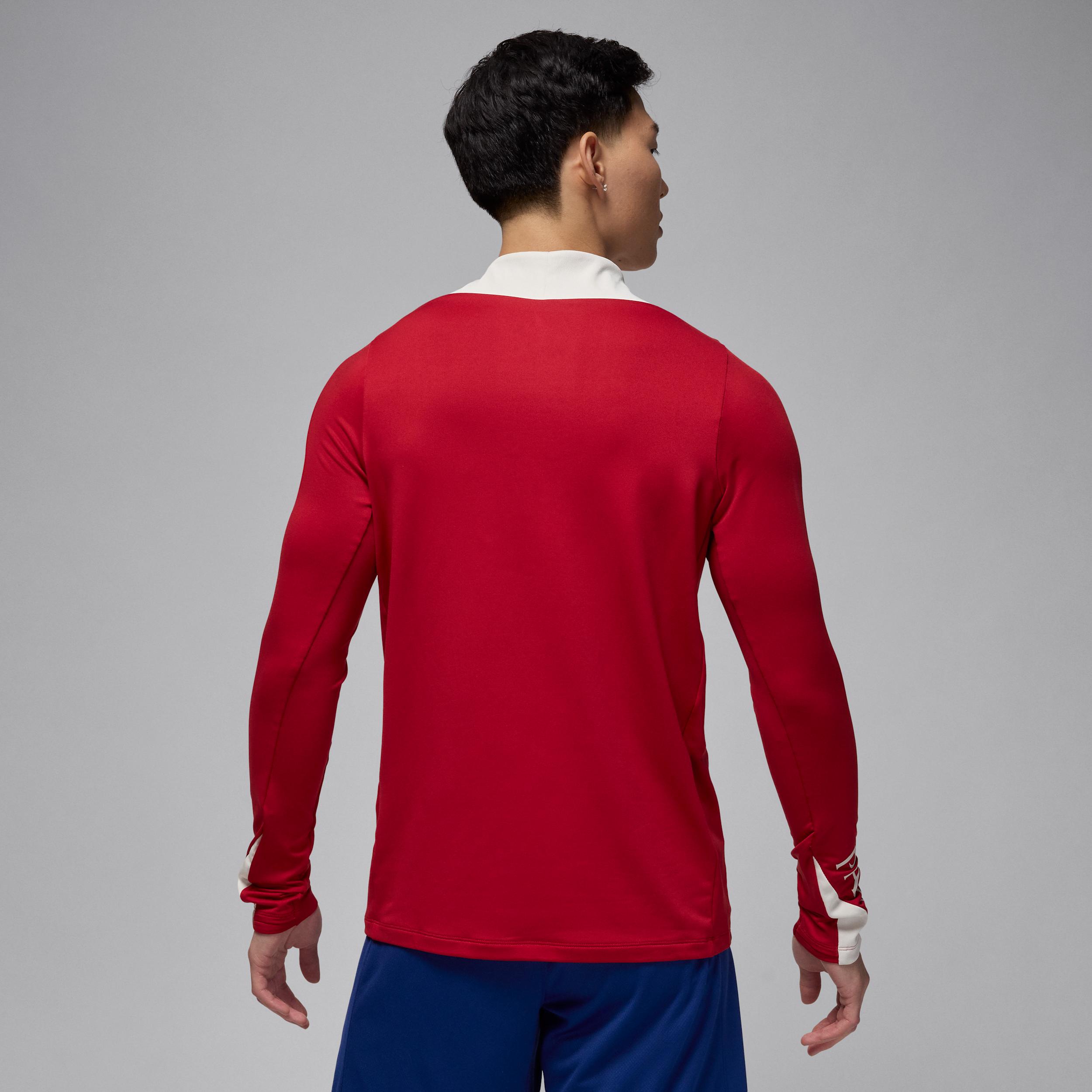 Nike Men's Paris Saint-Germain Strike Fourth Jordan Dri-FIT Soccer Knit Drill Top Product Image