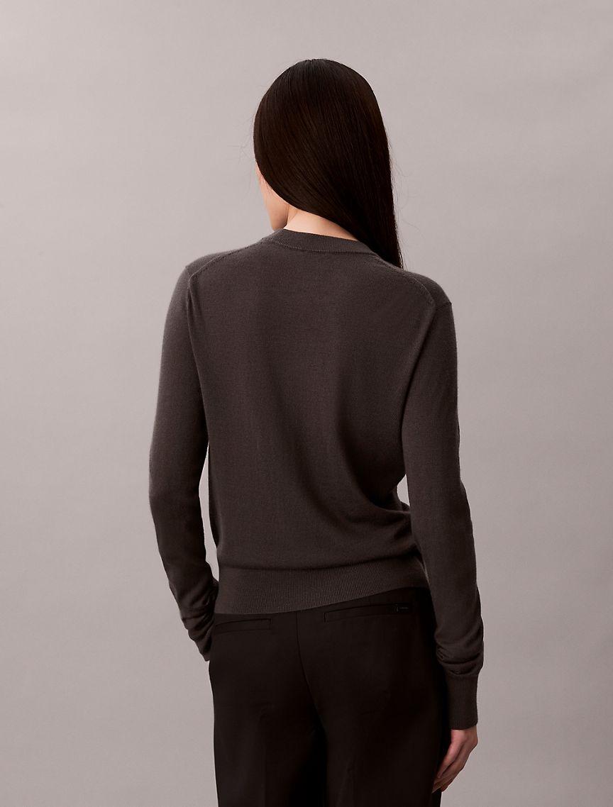 Extra Fine Merino Blend Crewneck Sweater Product Image