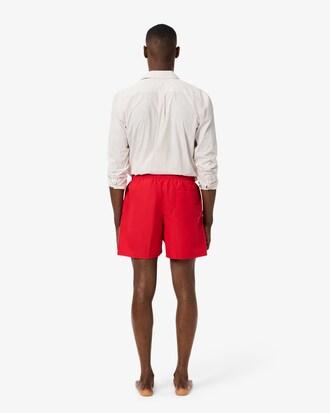 Mid Length Monochrome Swim Trunks Product Image