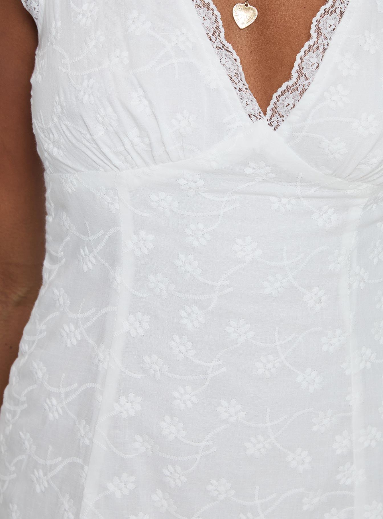 Gimmie Mini Dress White Product Image