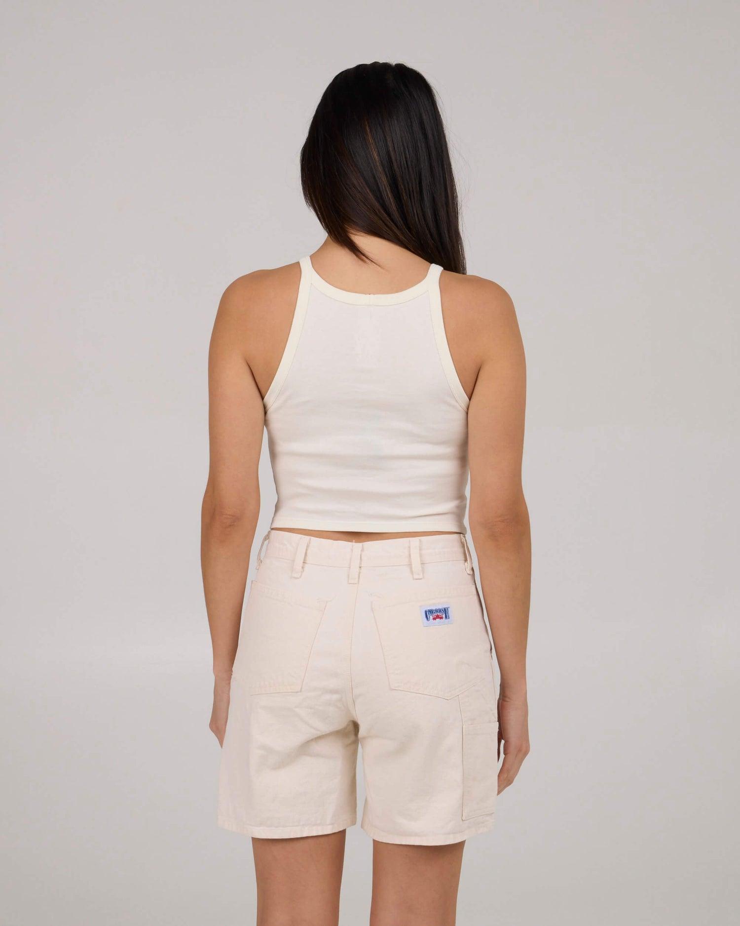 Fun In The Sun Tank - Off White Female Product Image