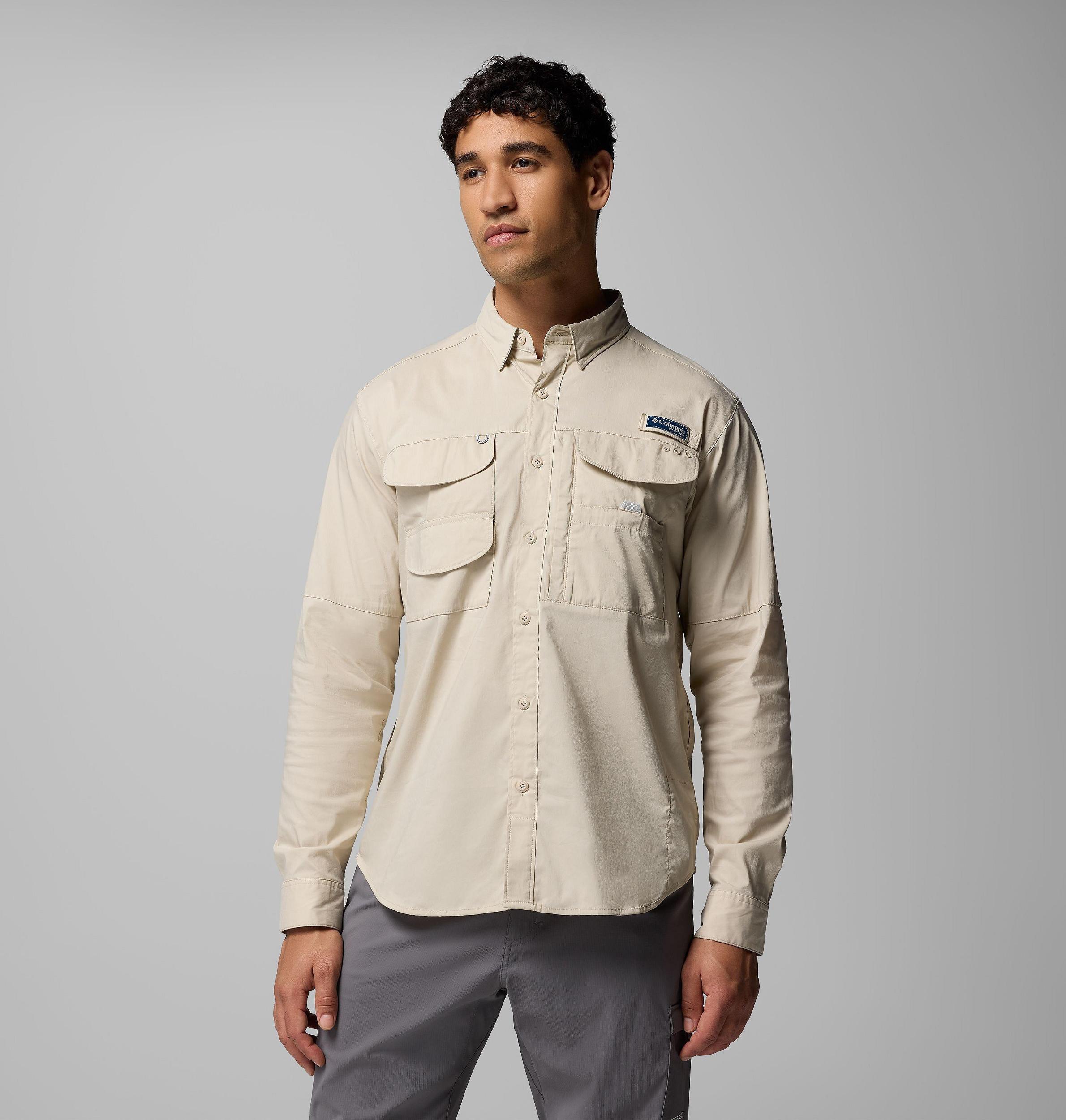 Columbia Mens PFG Bonehead Elite Long Sleeve Shirt- Product Image