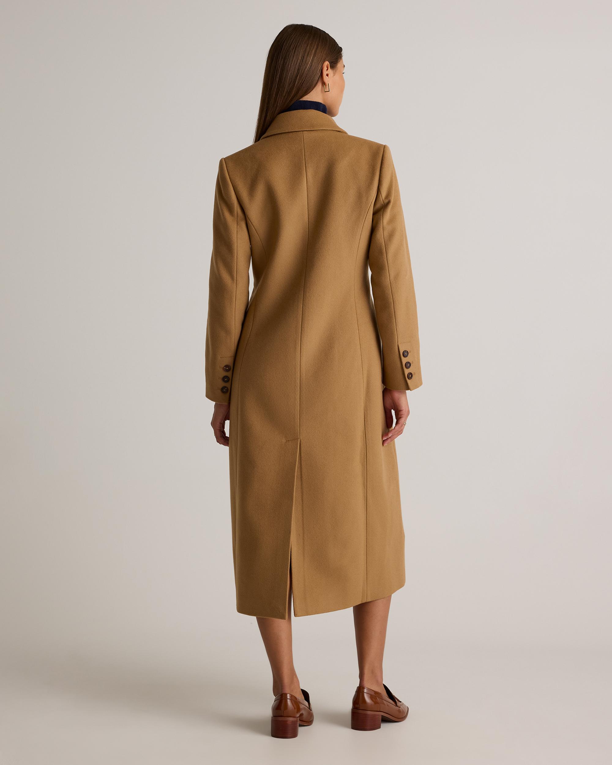 Quince | Women's Italian Wool Tailored Coat Size XL, Wool/Nylon Product Image