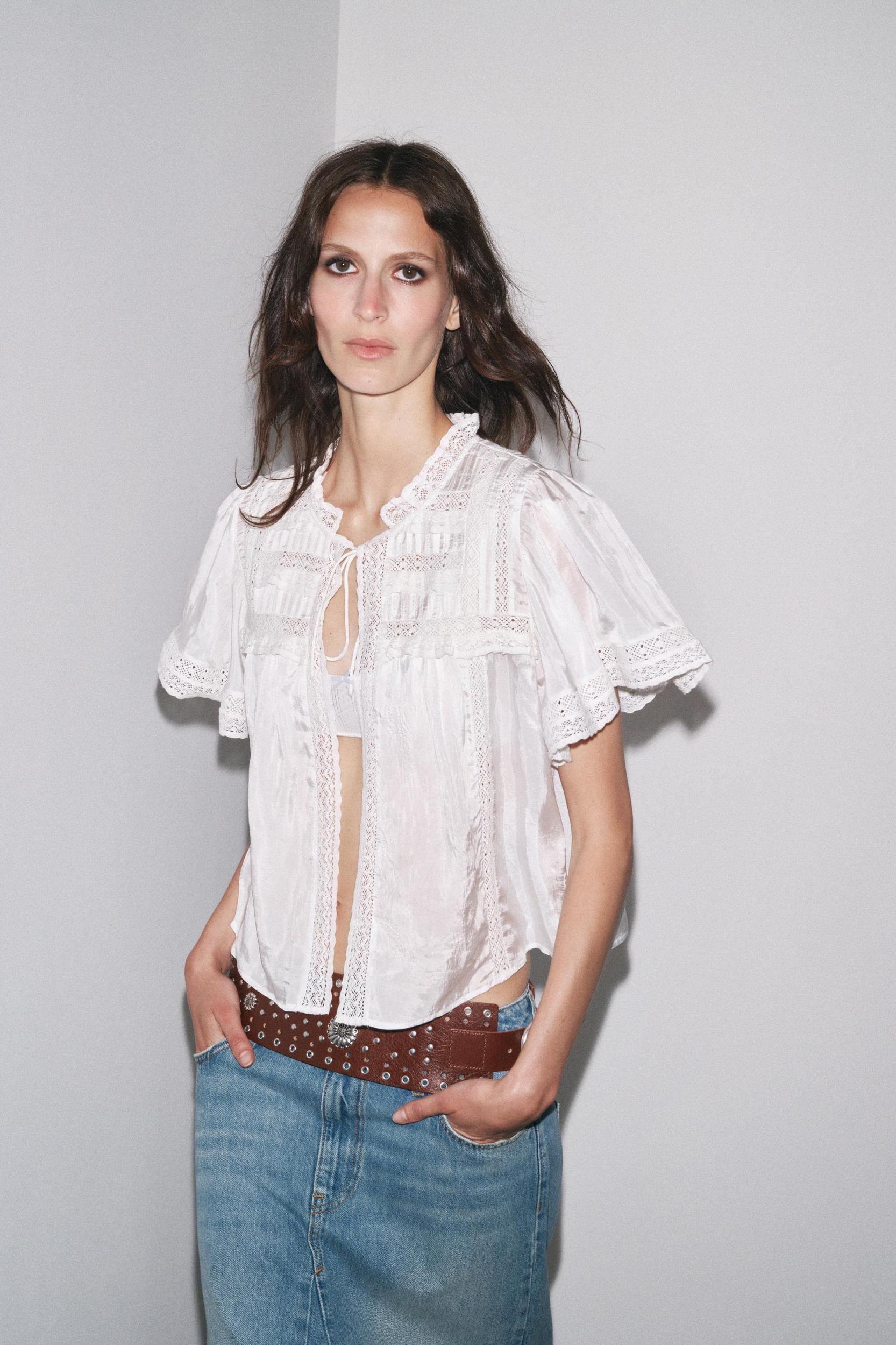 ZW COLLECTION DENIM SKIRT Product Image