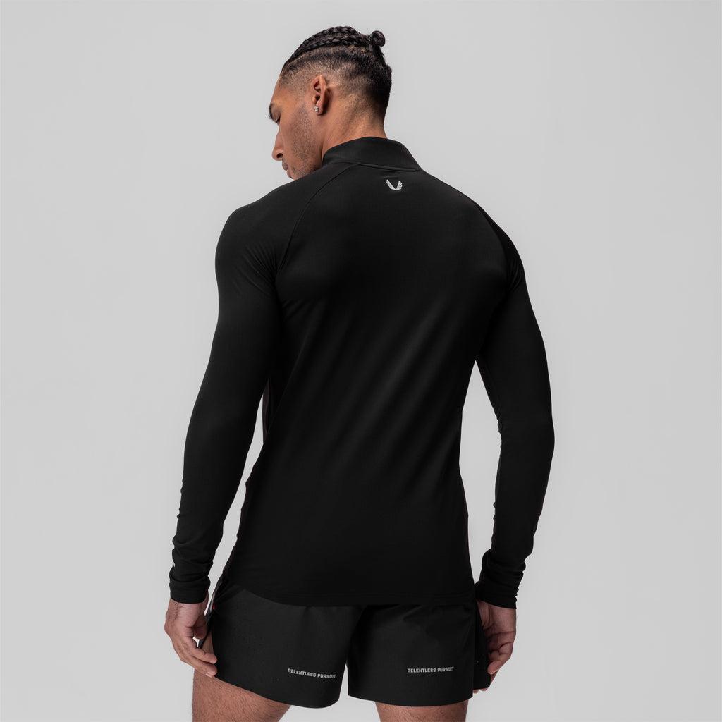 0906. Thermal Training Quarter Zip - Nightshade "Cyber" Product Image