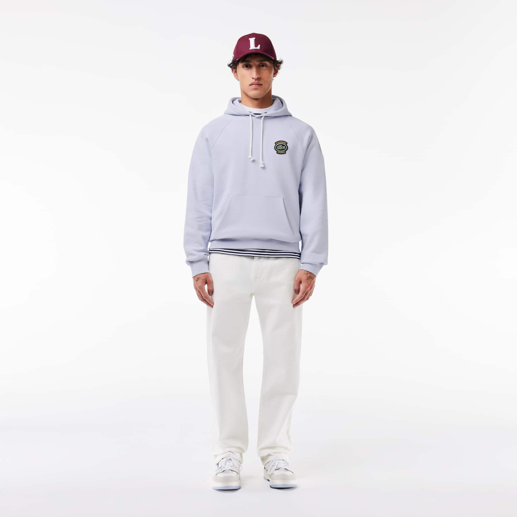 Men's Relaxed Fit Fleece Hoodie Product Image