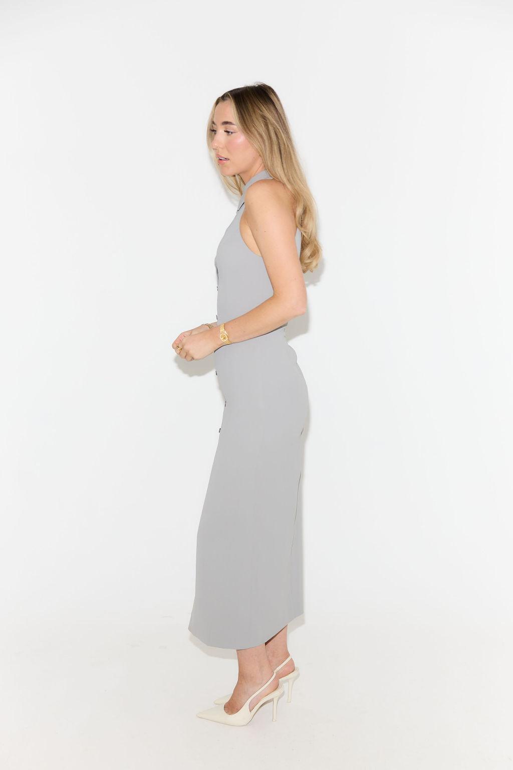 The Ultimate Muse Collar Maxi Dress Product Image