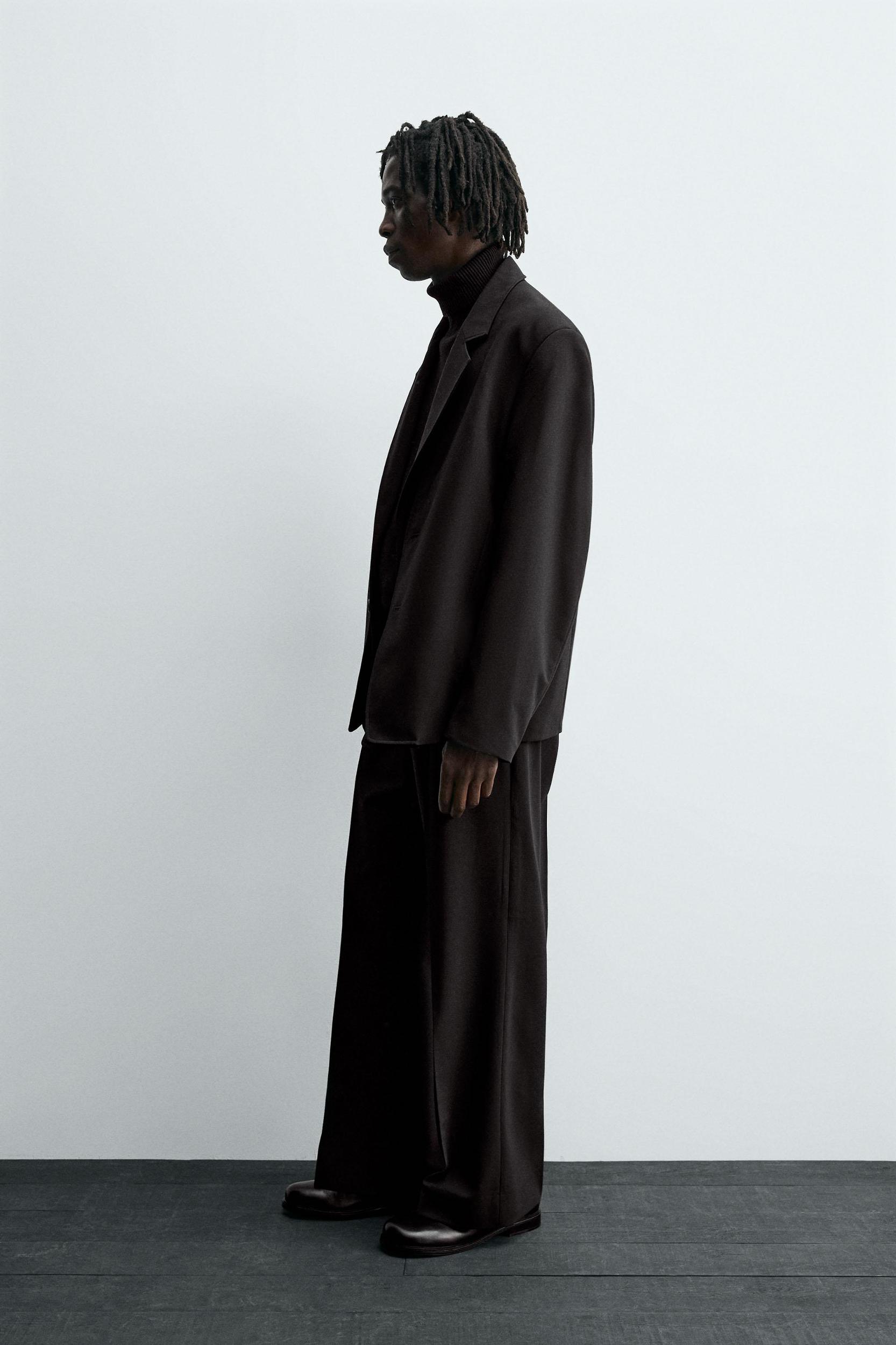 SUIT JACKET WITH REMOVABLE LAPEL Product Image