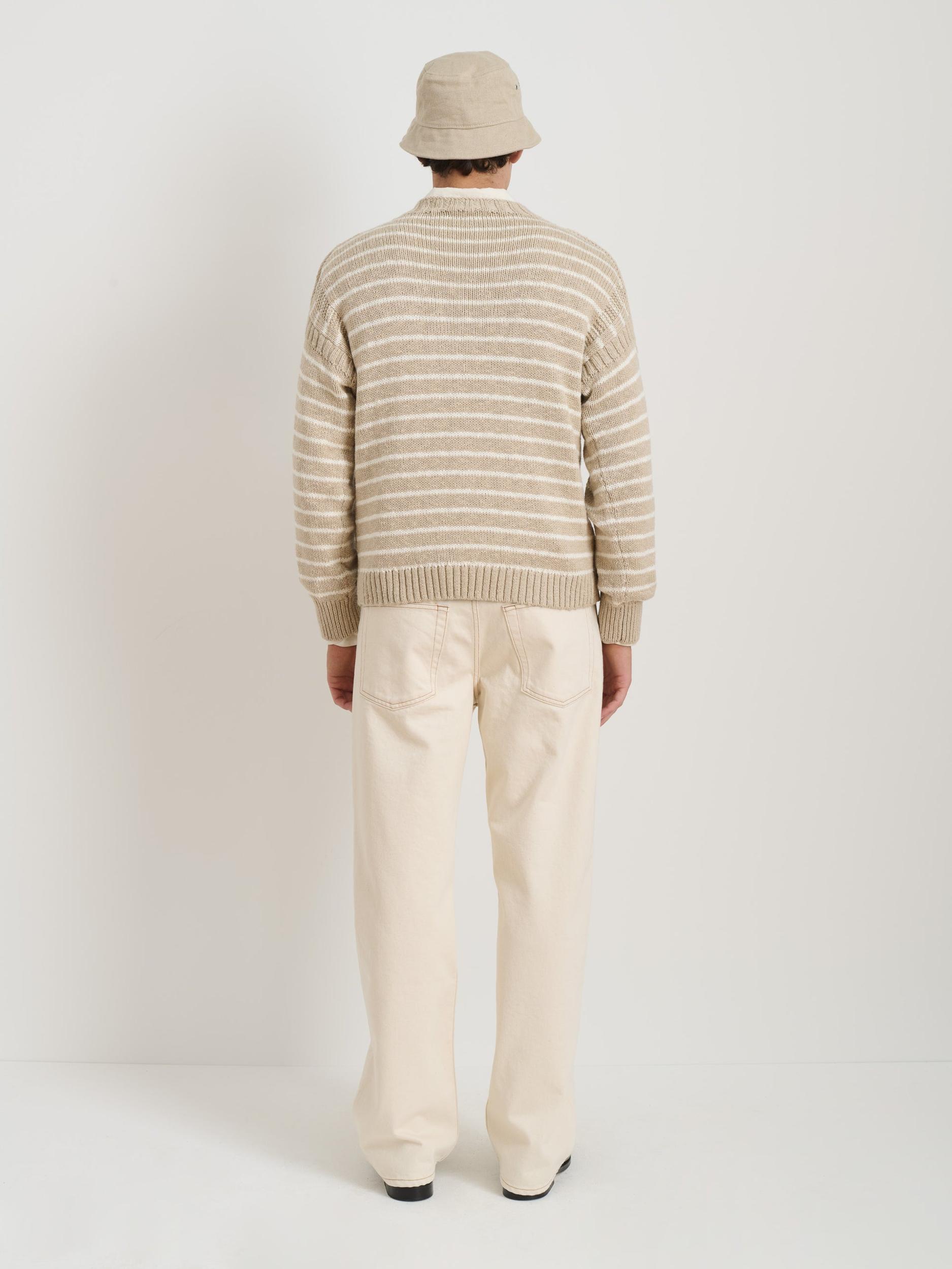 Harbor Stripe Sweater In Cotton Product Image