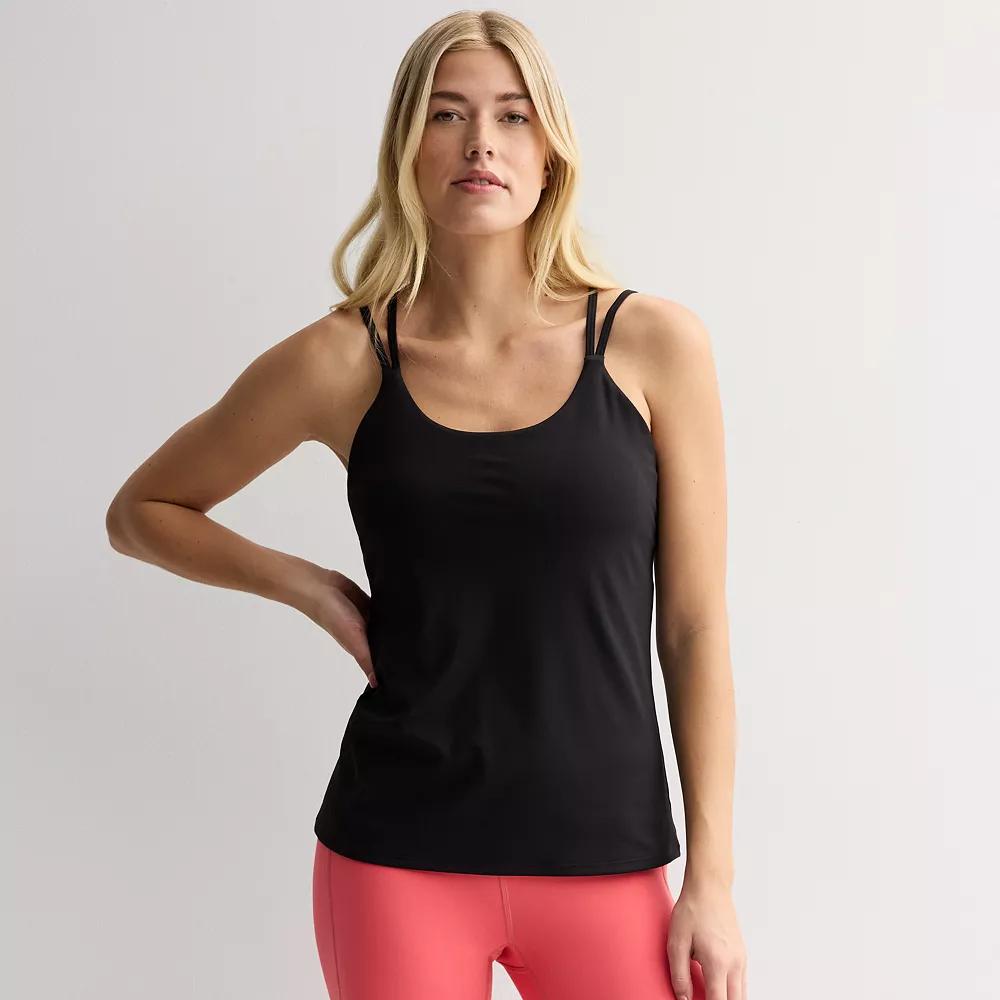 Women's Tek Gear® Ultrastretch Strappy Bra Tank Top,  Product Image