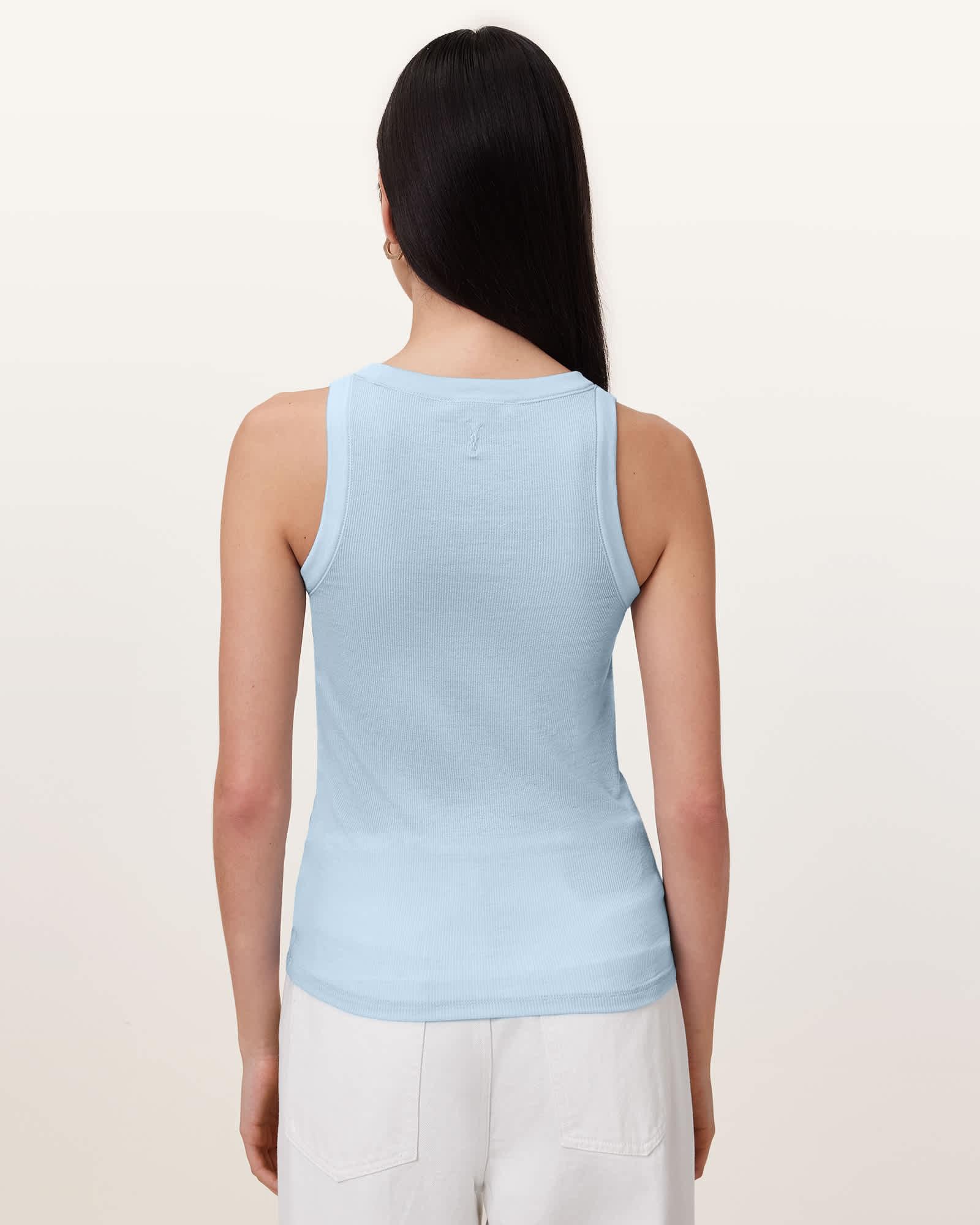 Rina Crew Neck Sleeveless Tank Top Product Image
