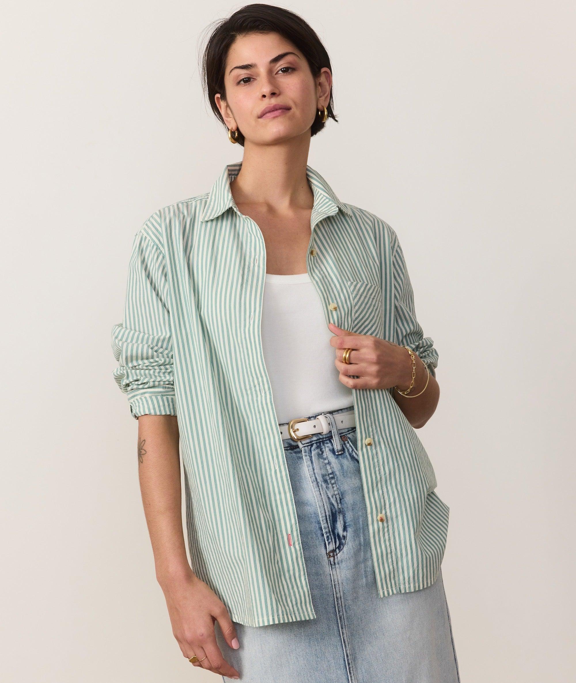 Jane Relaxed Shirt in Cali Poplin Product Image