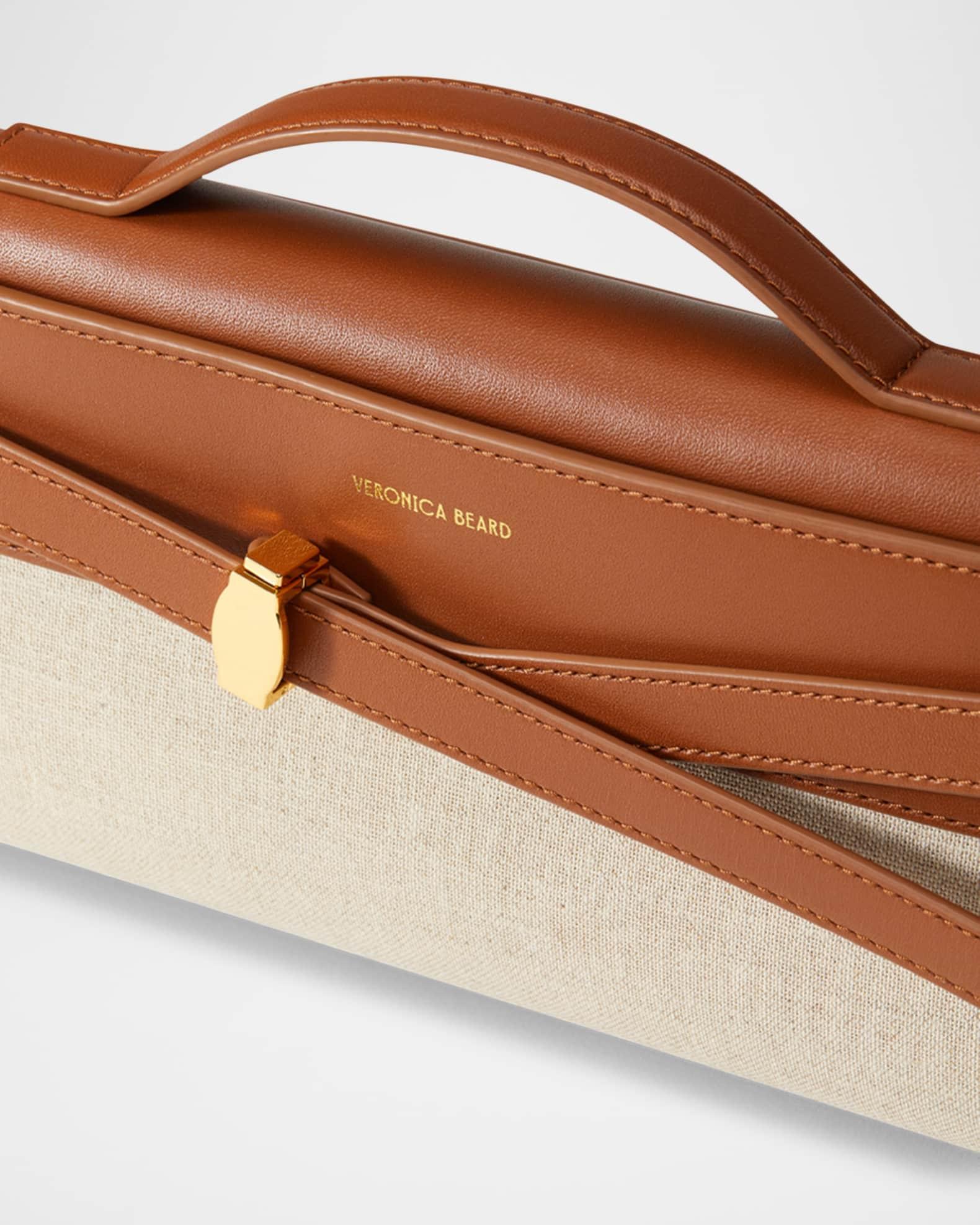 Dash Leather & Canvas Long Clutch Bag Product Image