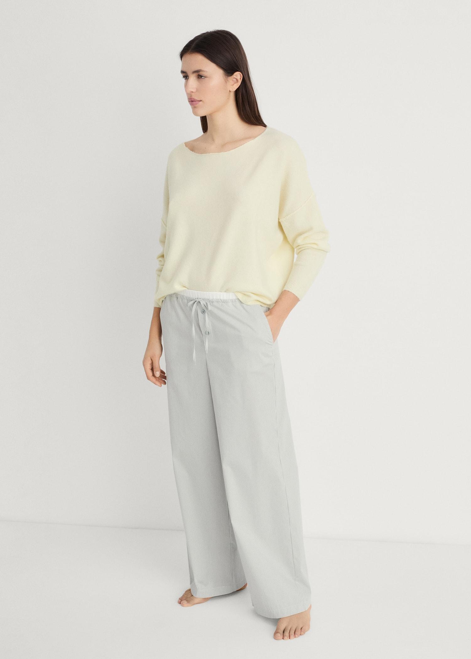Oversize knit sweater - Women | MANGO USA Product Image