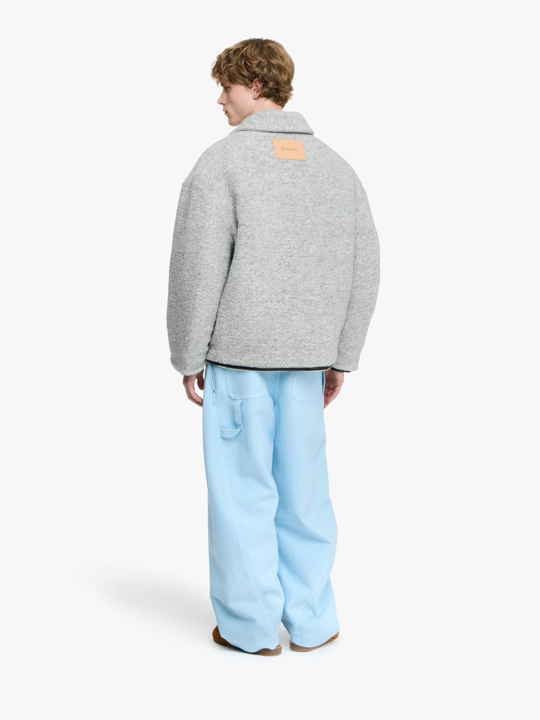 CONTRAST TRIM CASUAL JACKET Product Image