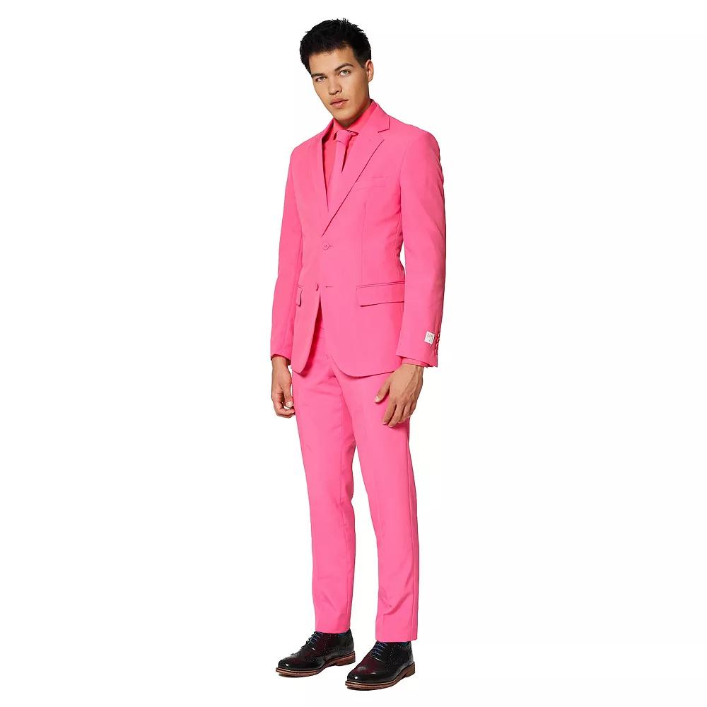 Men's OppoSuits Slim-Fit Solid Suit & Tie Set,  Product Image