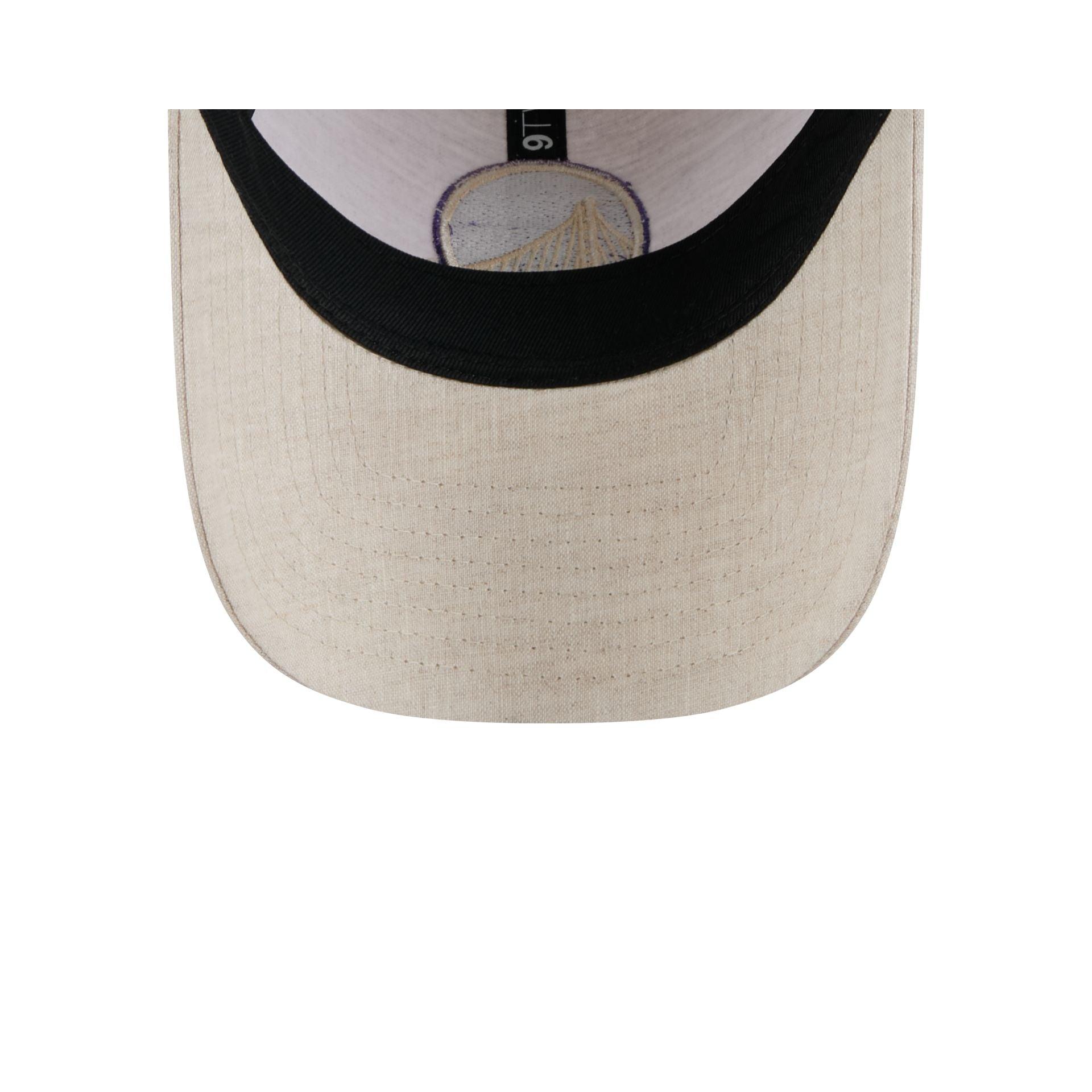 Golden State Warriors Floral Women's 9TWENTY Adjustable Hat Female Product Image