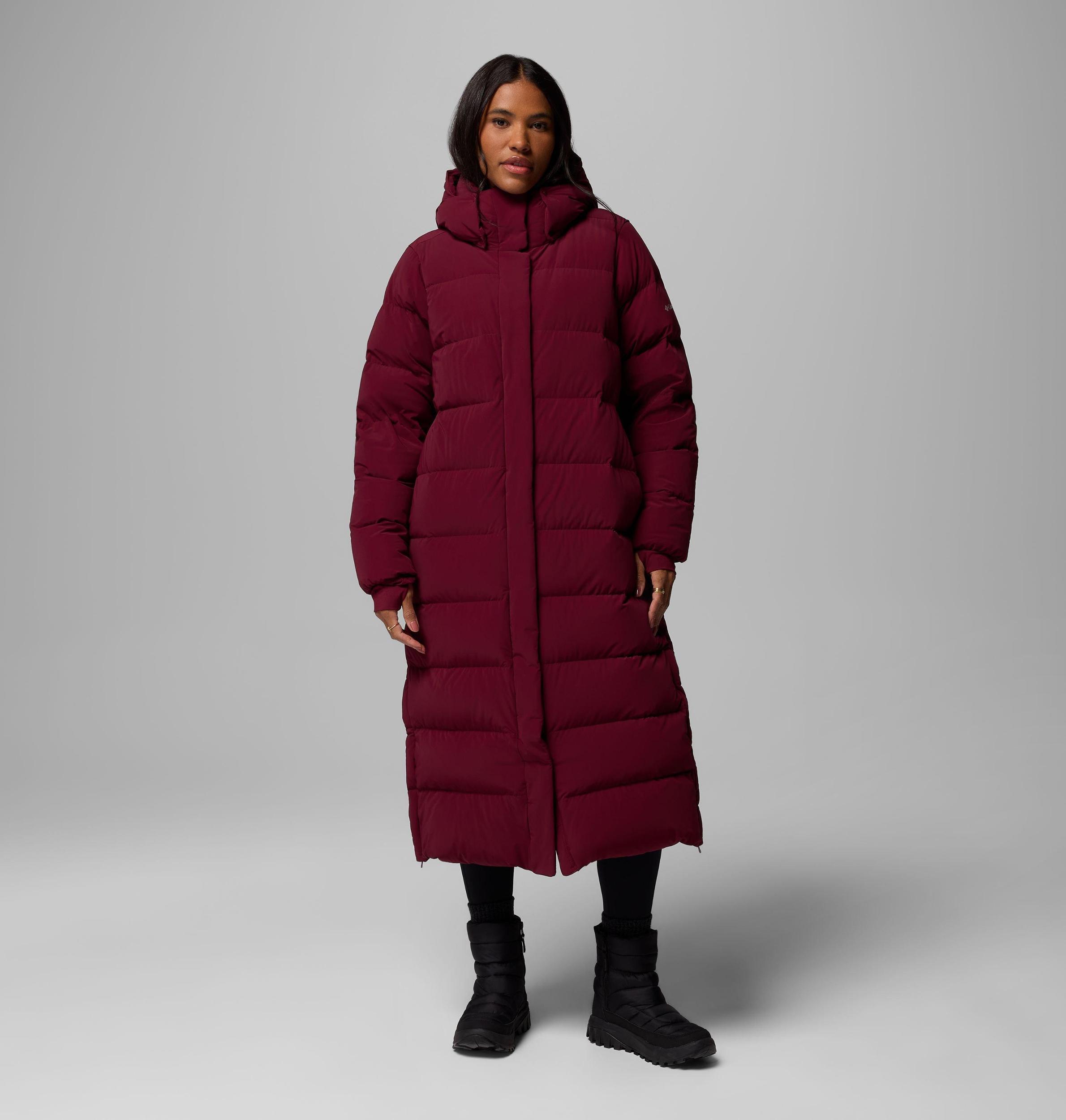 Columbia Womens Amaze Puff Long Hooded Jacket- Product Image