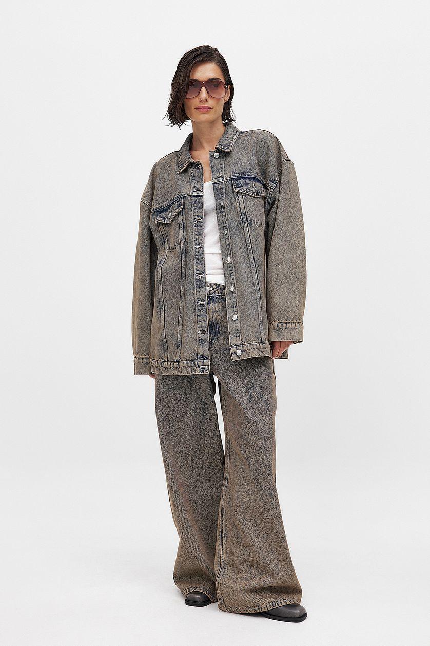 Oversized Denim Jacket Product Image