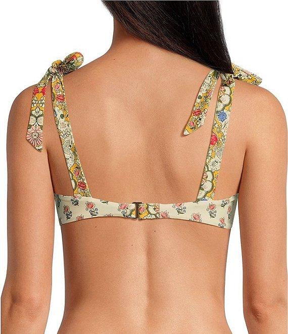 A Loves A Reversible Versailles Floral Classic Hipster Swim Bottom Product Image