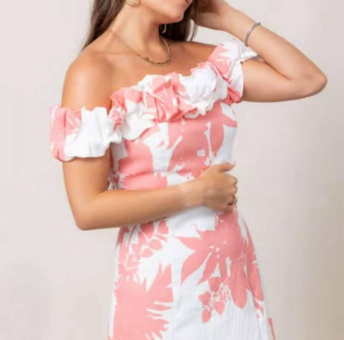 Lucy Paris Kynzie Ruffle Dress Product Image