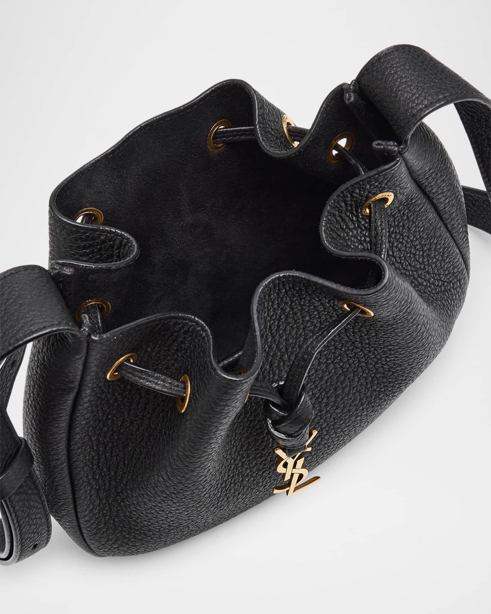 Paris VII Mini YSL Hobo Bag in Grained Leather Product Image