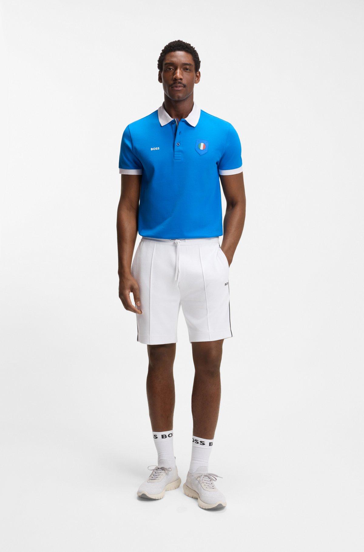 Paddy polo shirt with country flag Product Image