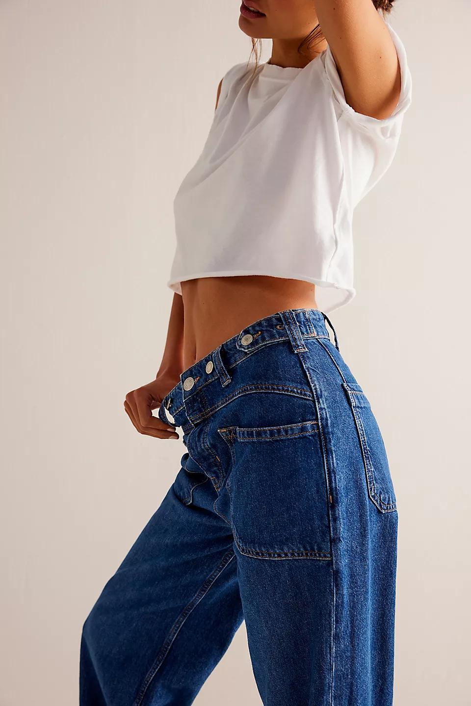 Free People Palmer Cuffed Jeans Product Image