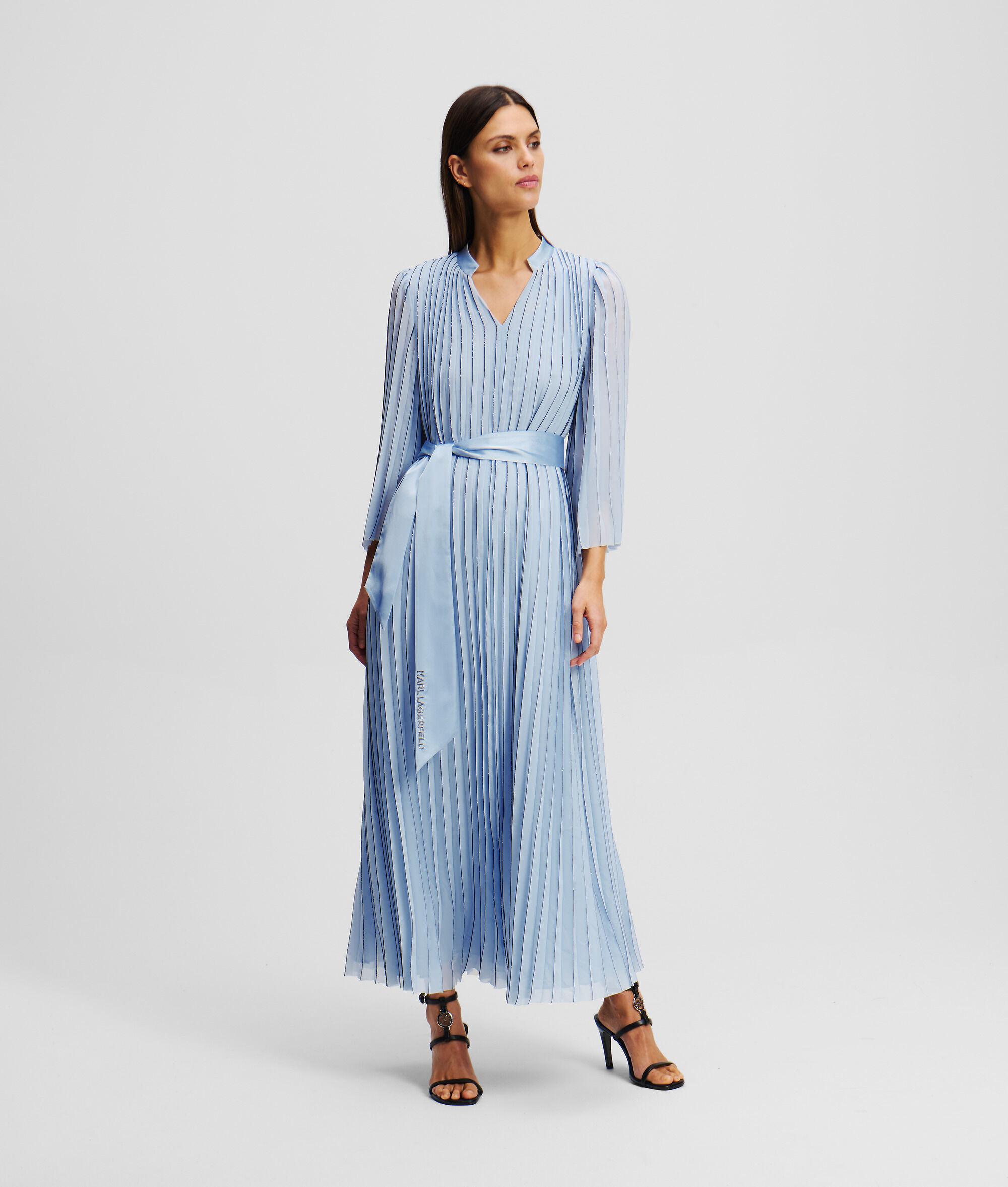 PLEATED MAXI DRESS Product Image
