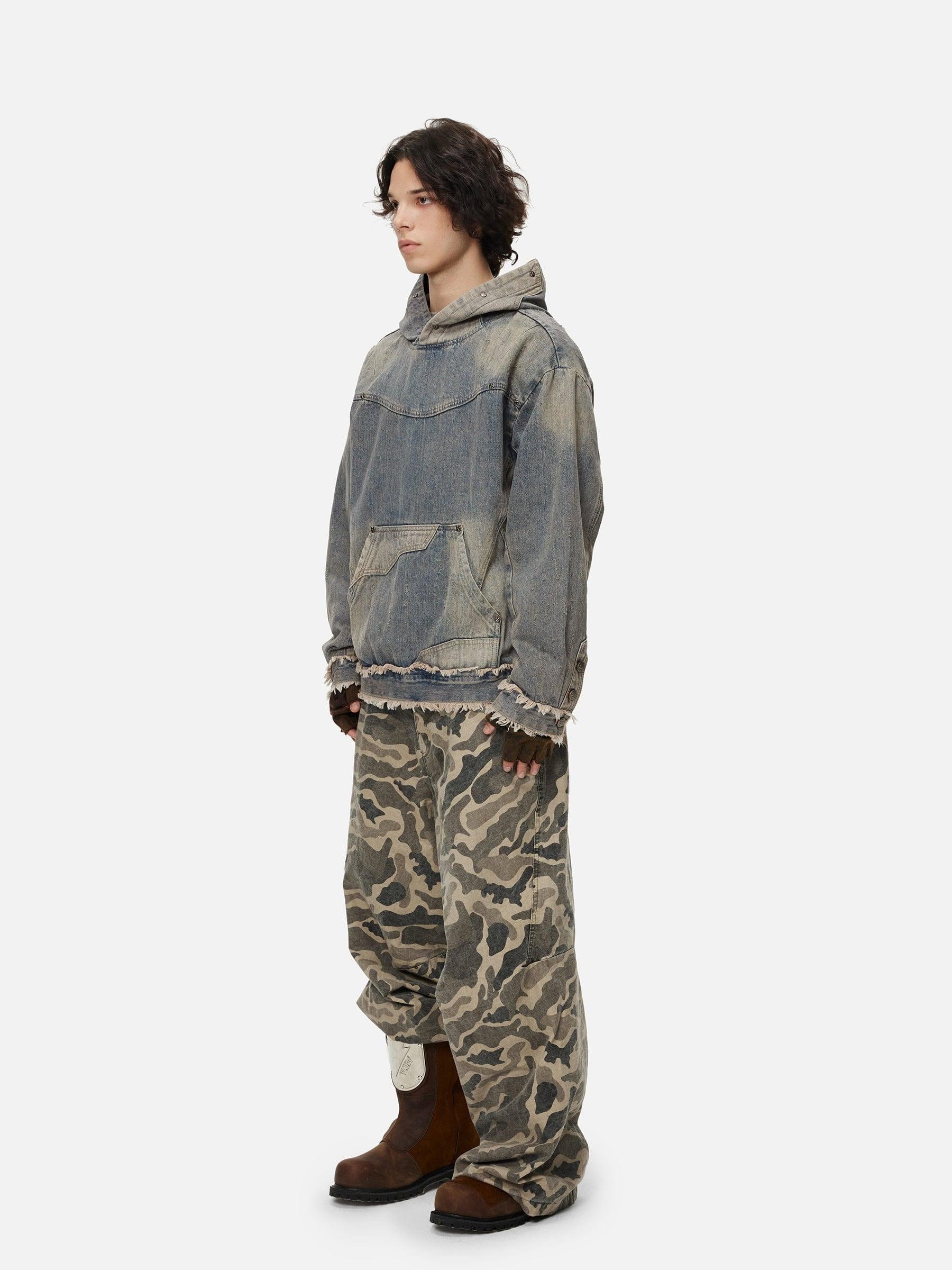 Aelfric Eden Mud Dyeing Washed Hoodie Product Image