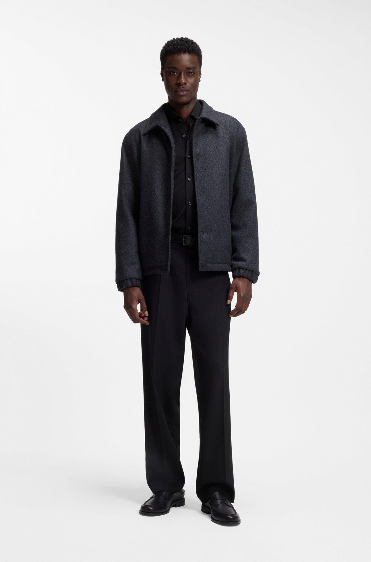 Slim-fit shirt in stretch twill Product Image