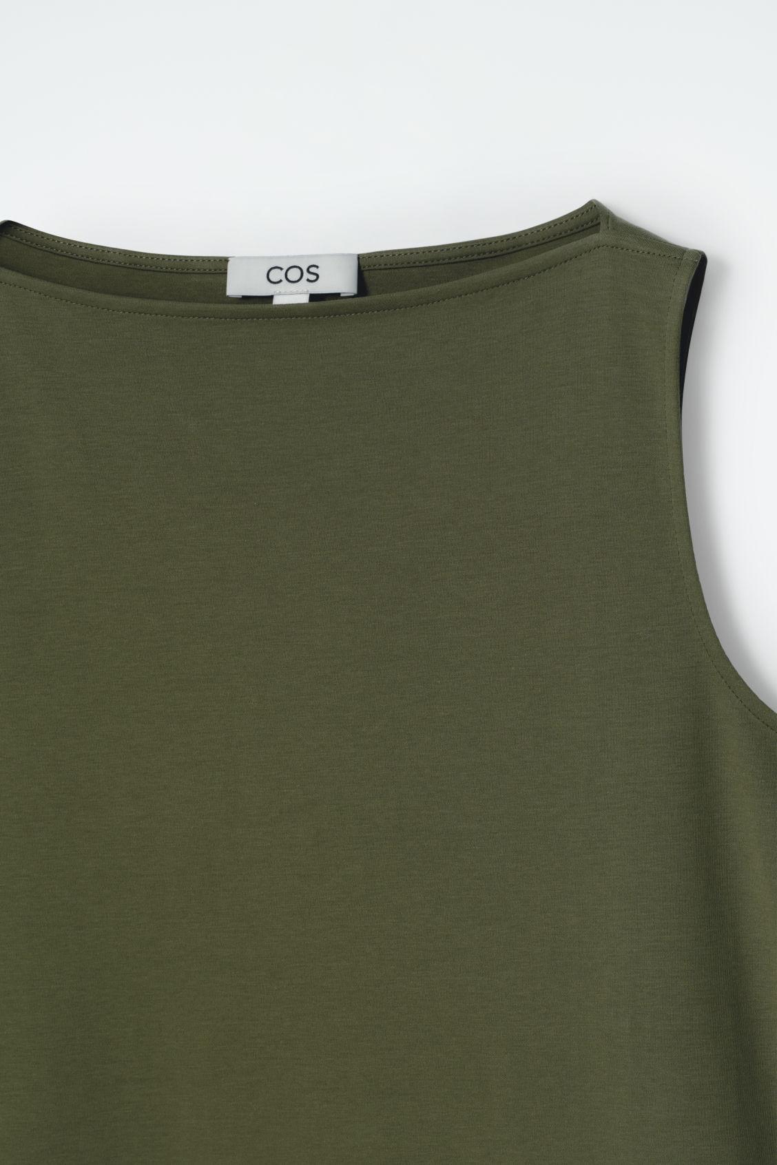 BOAT-NECK TANK TOP Product Image