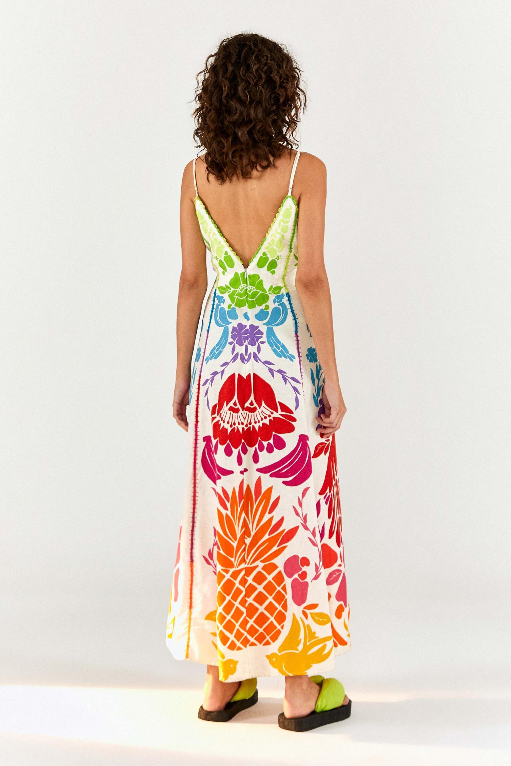 Tropical Graphic Maxi Dress Product Image