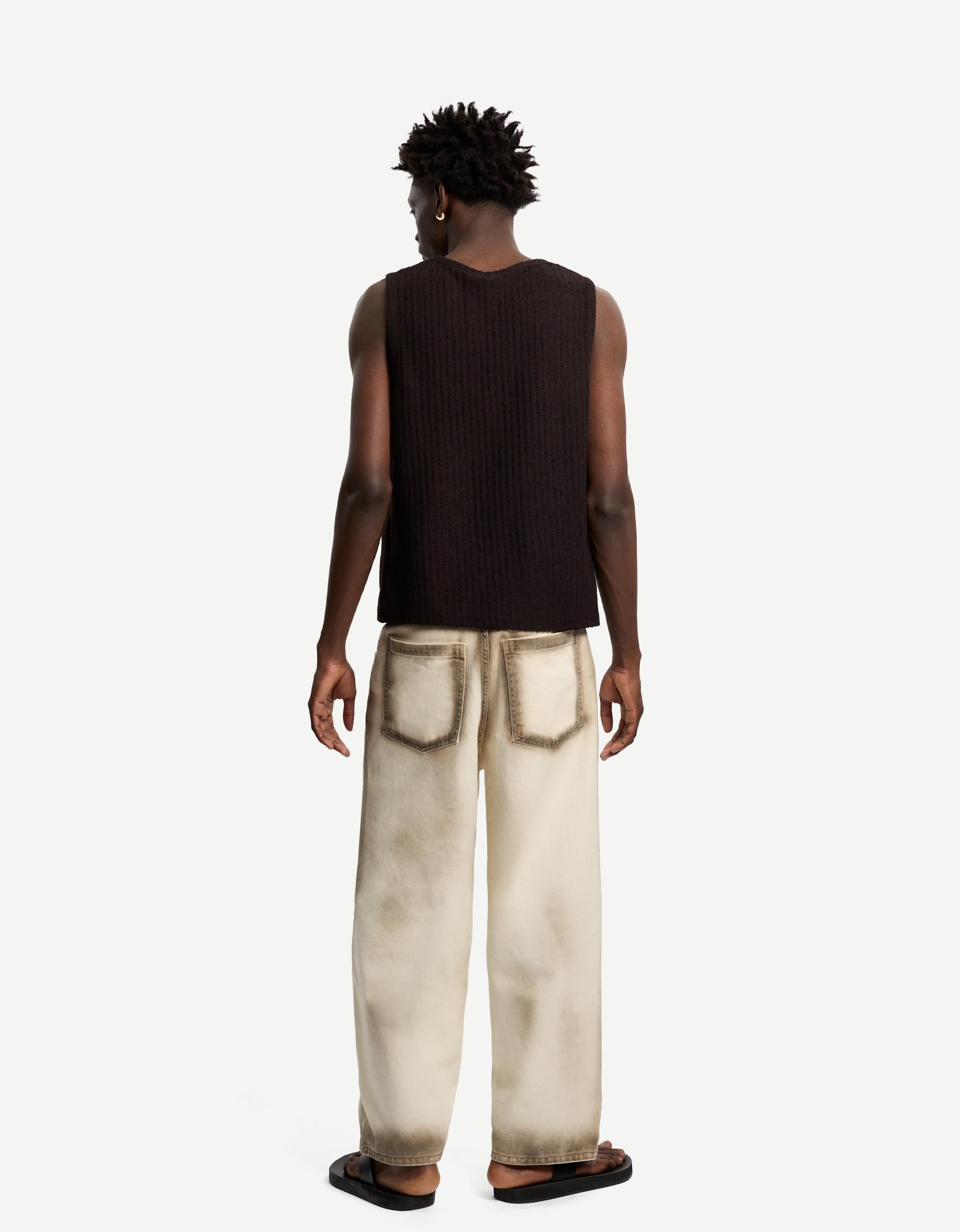 Super baggy printed pants Product Image