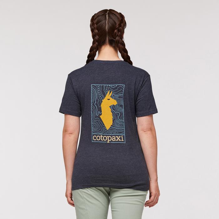 Llama Map T-Shirt - Women's Product Image