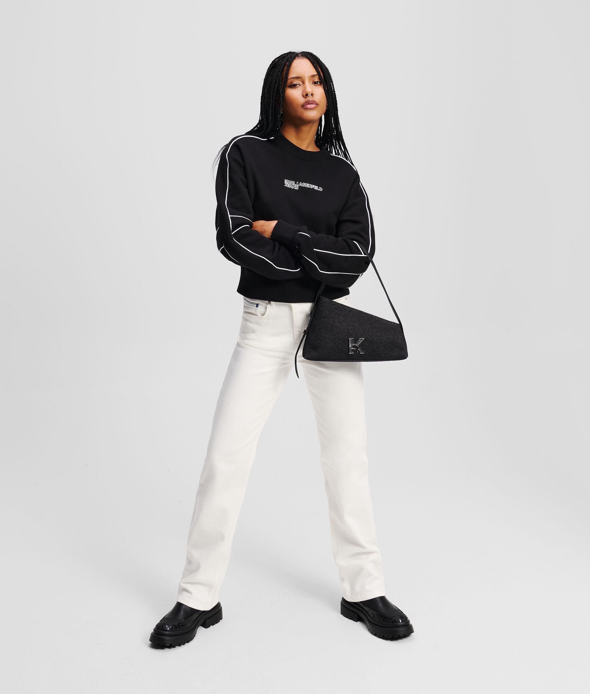 RELAXED CROPPED SWEATSHIRT Product Image