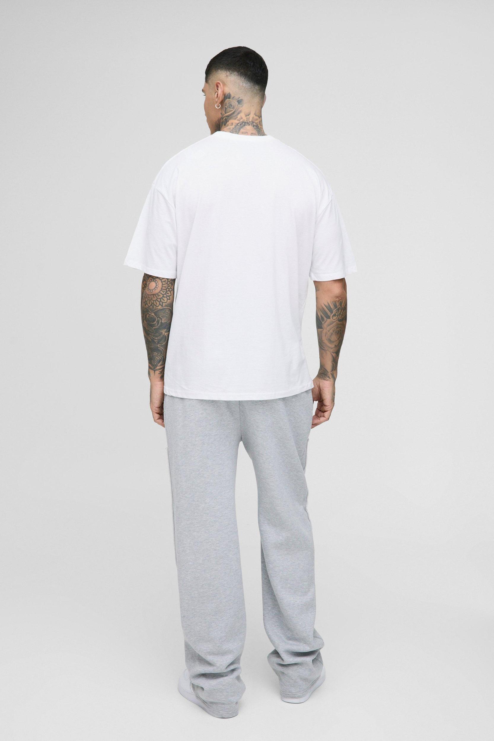 Tall Grateful Dead License Oversized Print T-Shirt | boohooMAN USA Product Image