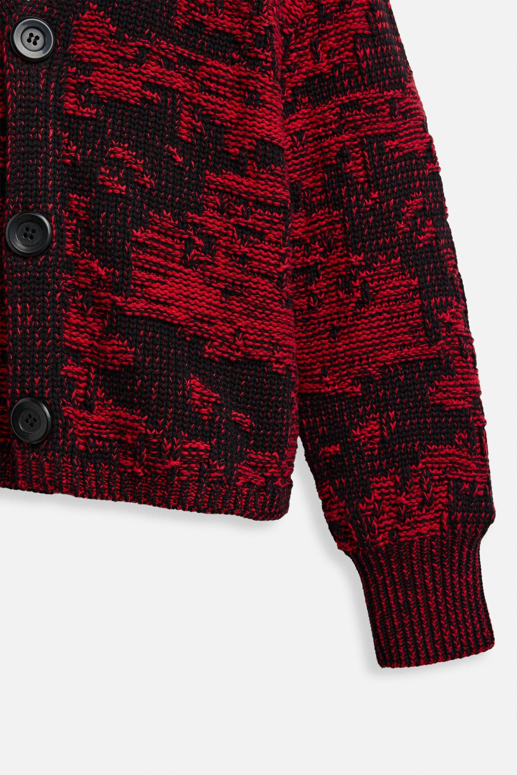 LIMITED EDITION JACQUARD CARDIGAN Product Image