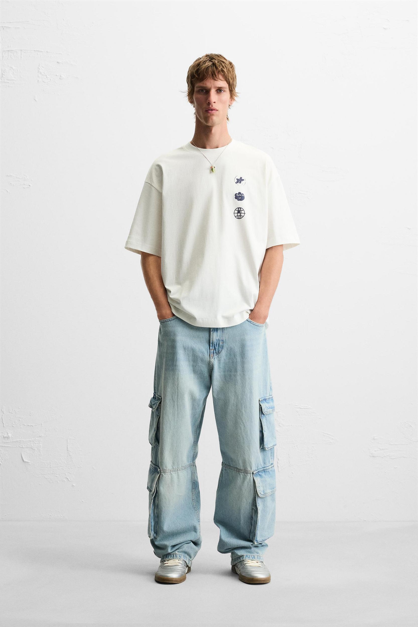 COMBINATION PRINT T-SHIRT Product Image