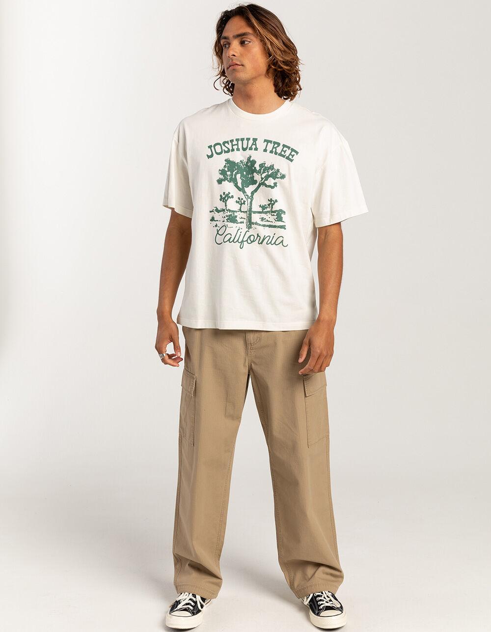 RSQ Mens Oversized Joshua Tree Tee - OFF WHITE Product Image