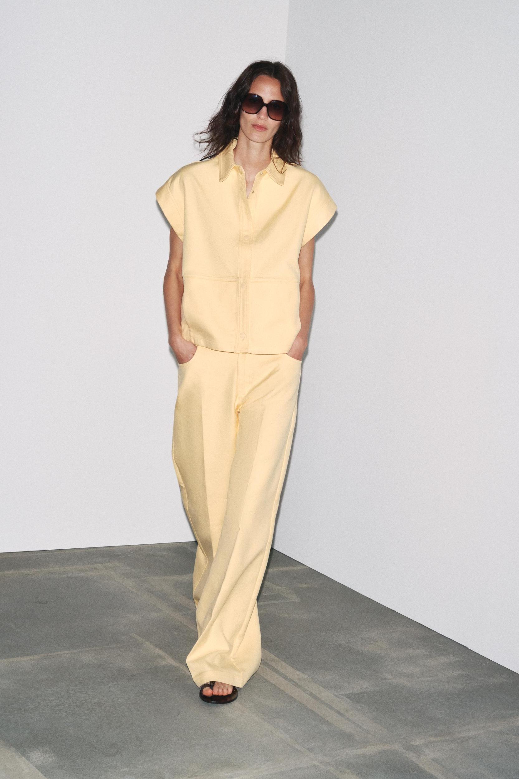 ZW COLLECTION WIDE LEG PANTS Product Image