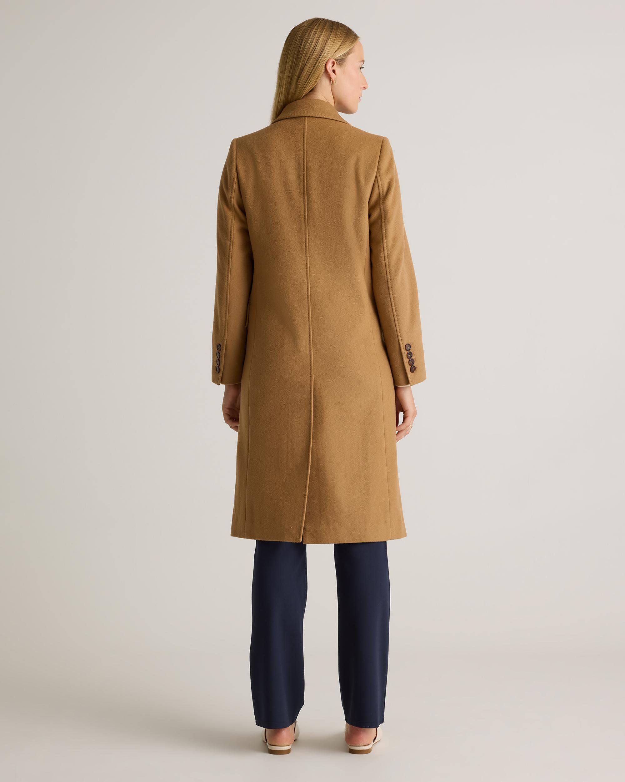 Quince | Women's Italian Wool Double-Breasted Coat Wool/Nylon Product Image