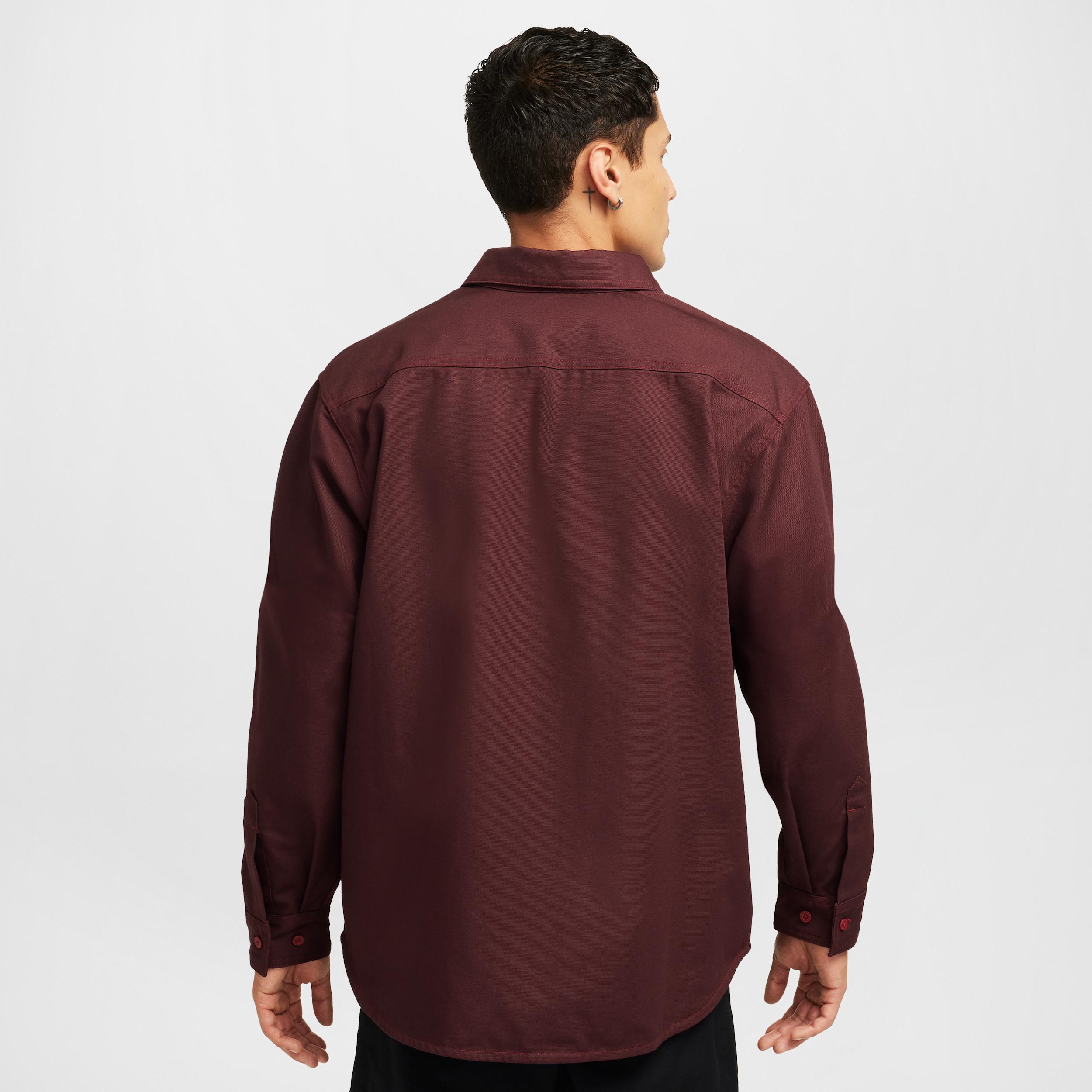 Men's Nike SB Long-Sleeve Woven Skate Top Product Image