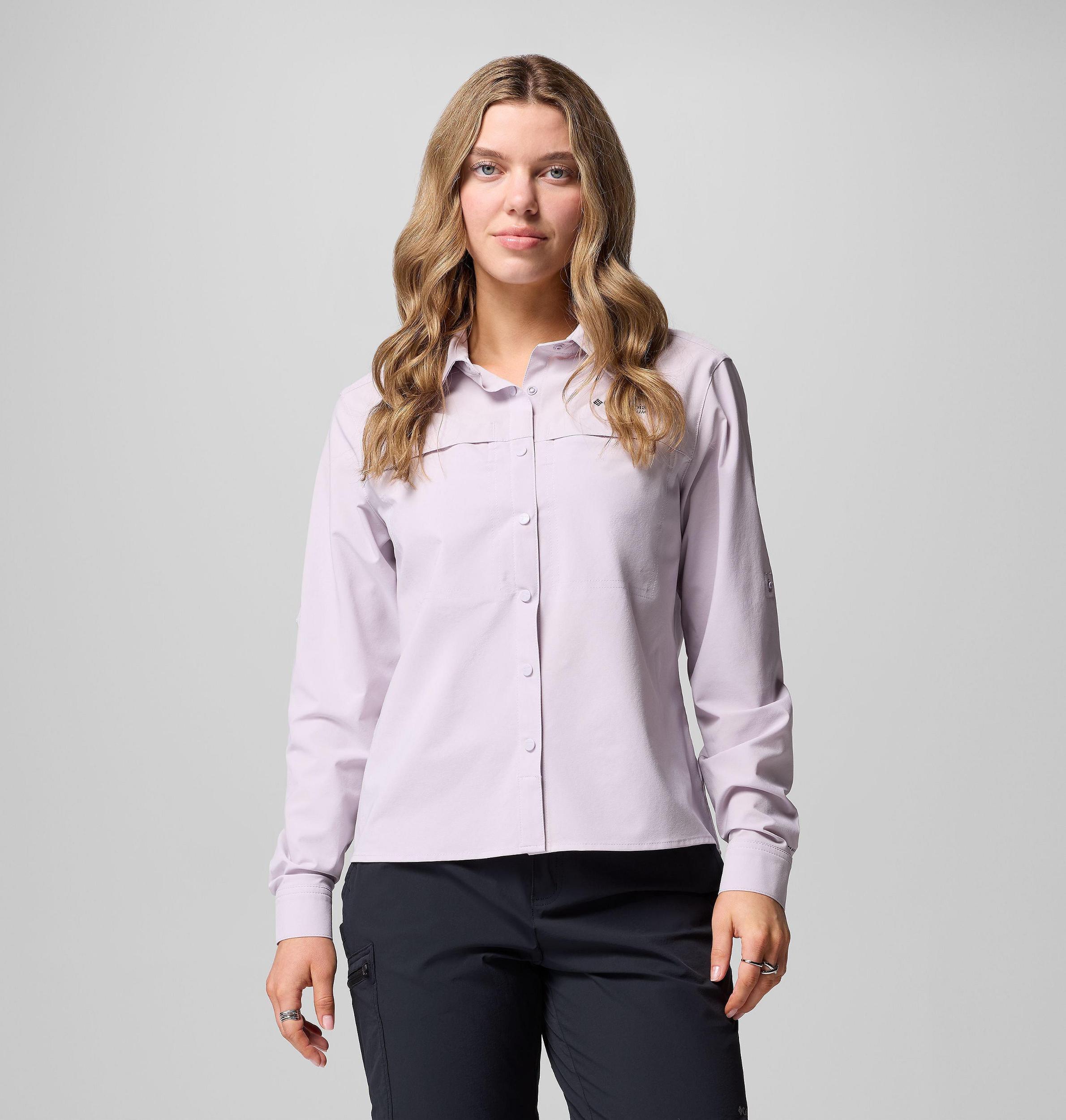 Columbia Womens Summit Valley Woven Long Sleeve Shirt- Product Image