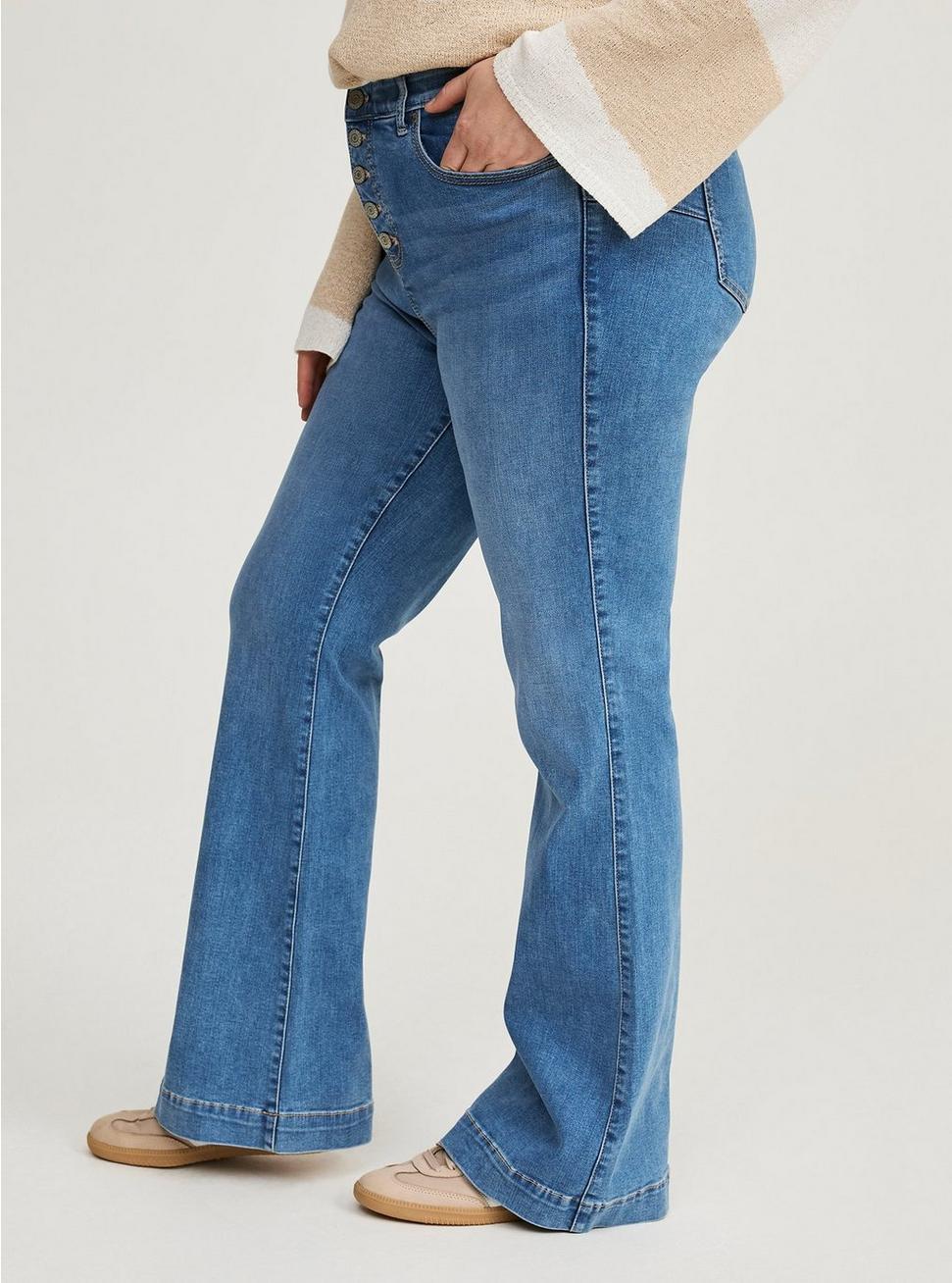 Bombshell High-Rise Flare Jean Product Image